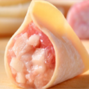 莲藕鲜肉饺
