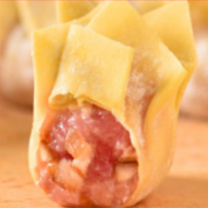 冬菇鲜肉云吞
